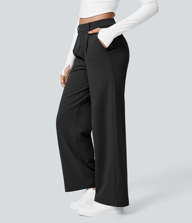 Le Fluide — Pantalon Tailleur Ample Plissé